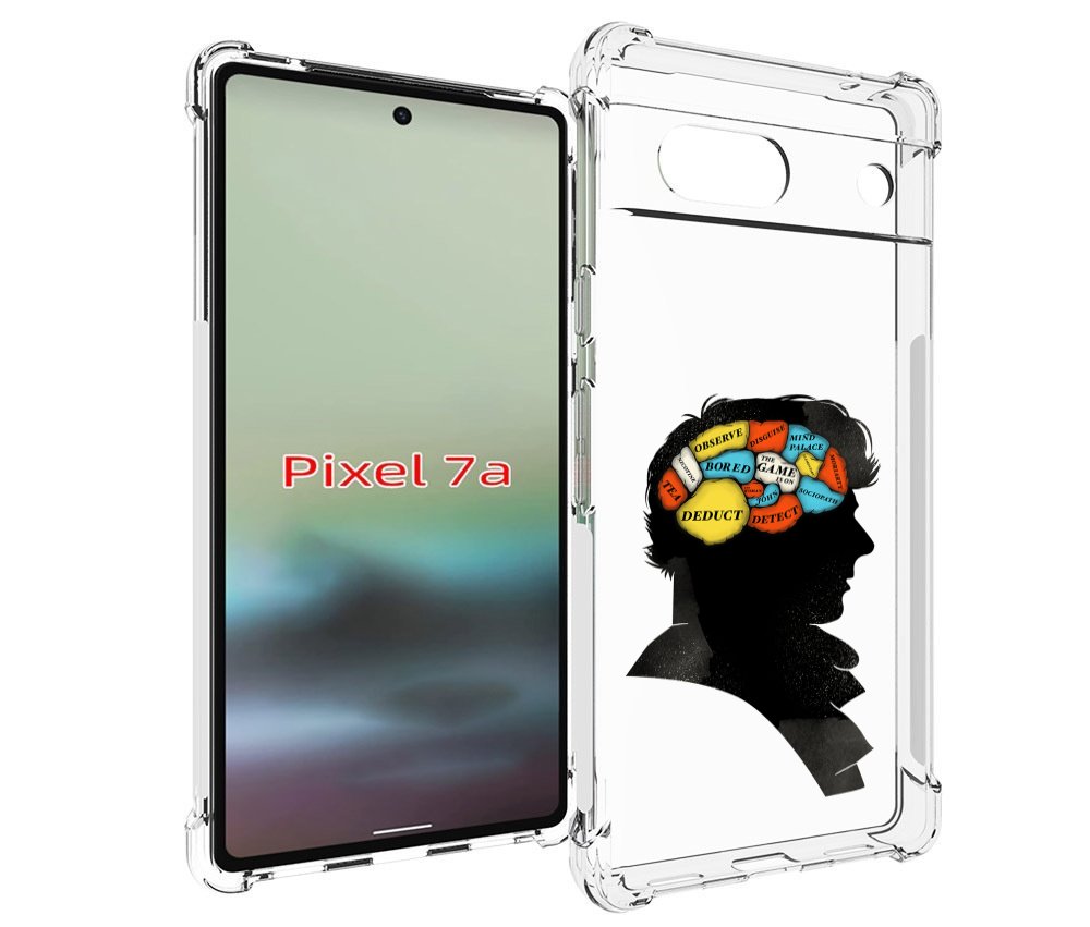 

Чехол MyPads темный рисунок для Google Pixel 7A, Tocco