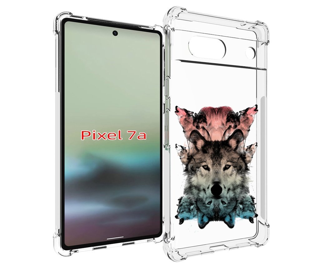

Чехол MyPads стая для Google Pixel 7A, Tocco