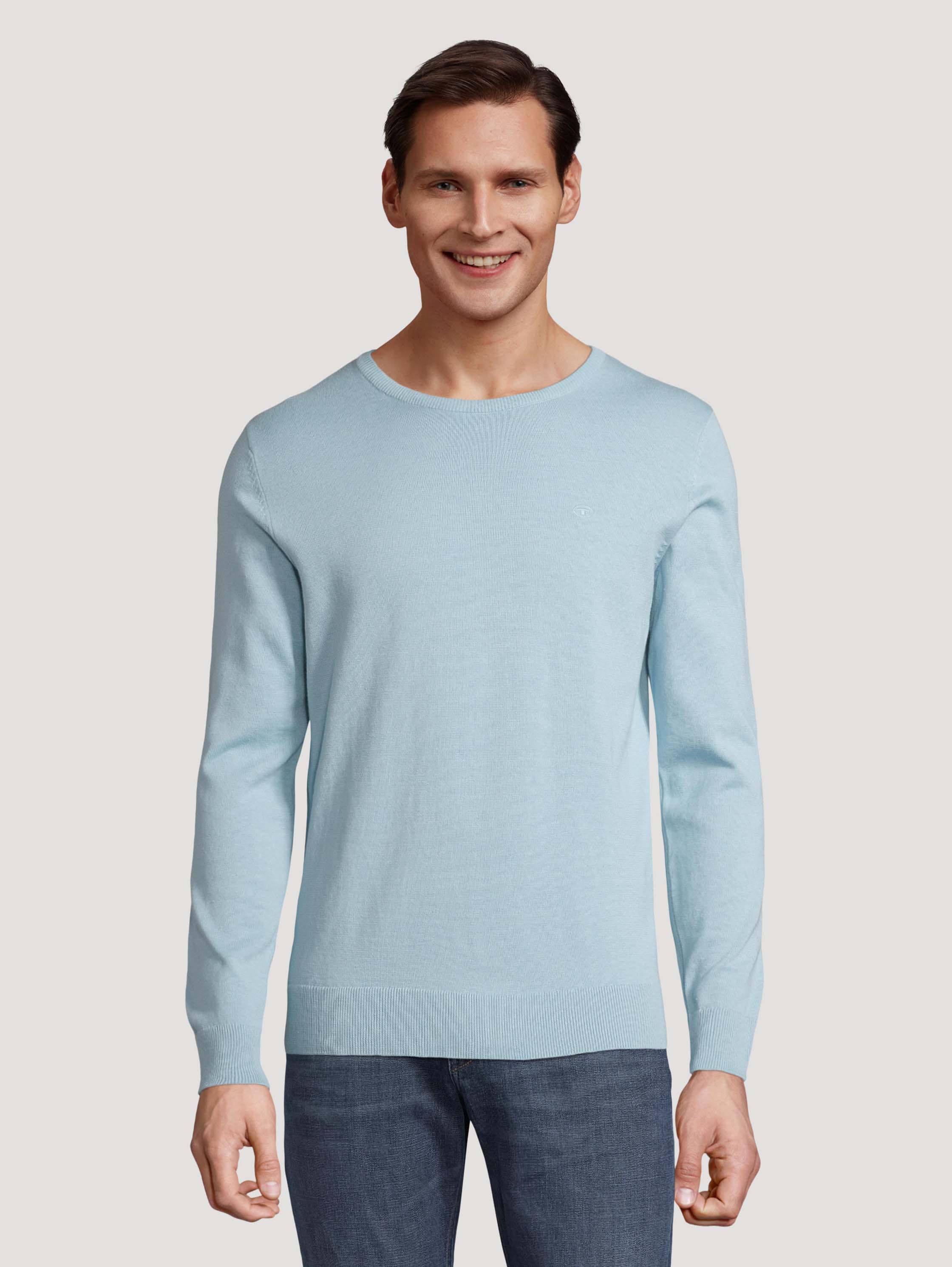 

Джемпер мужской TOM TAILOR 1031899 голубой S, 1031899