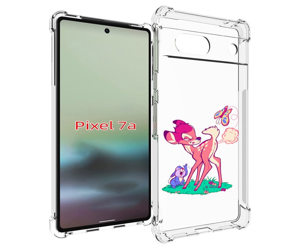 

Чехол MyPads смешной олененок для Google Pixel 7A, Tocco