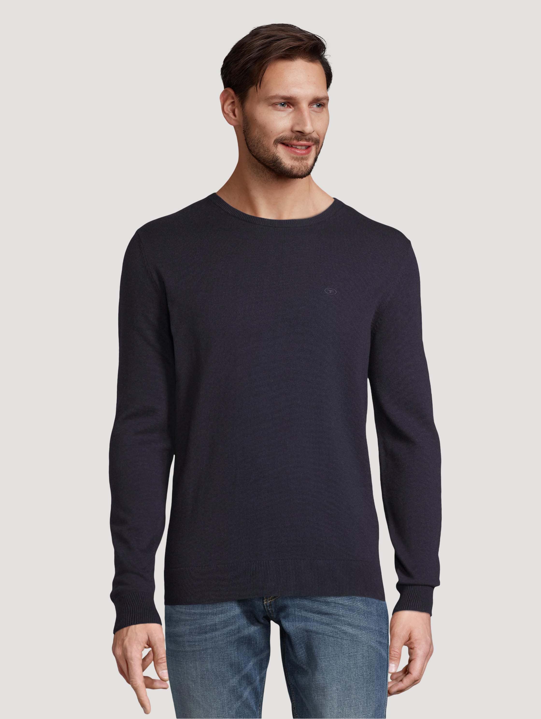 

Джемпер мужской TOM TAILOR 1031899 синий XL, 1031899