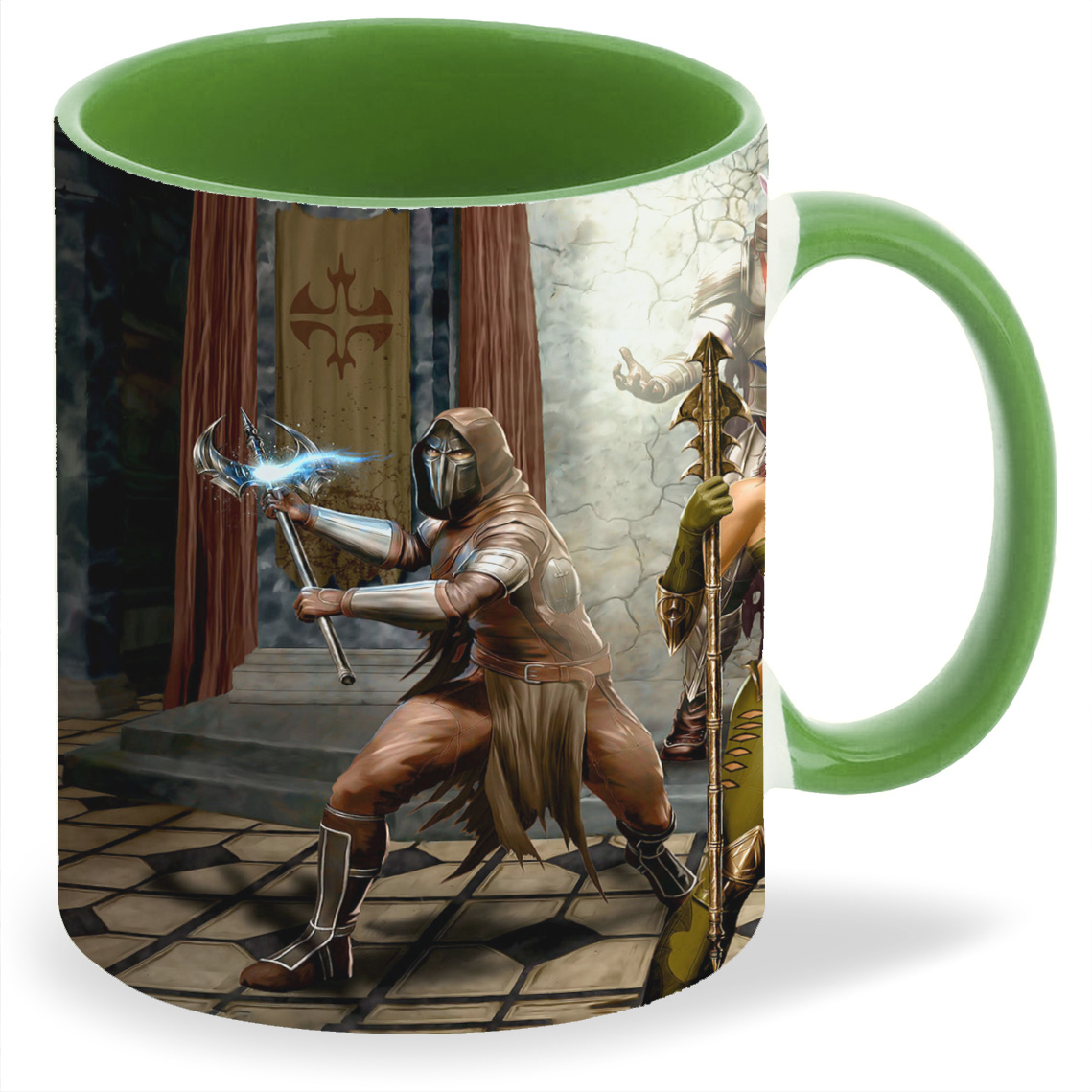 

Кружка CoolPodarok legends of norrath inquisitor Четыре персонажа, legends of norrath inquisitor Четыре персонажа