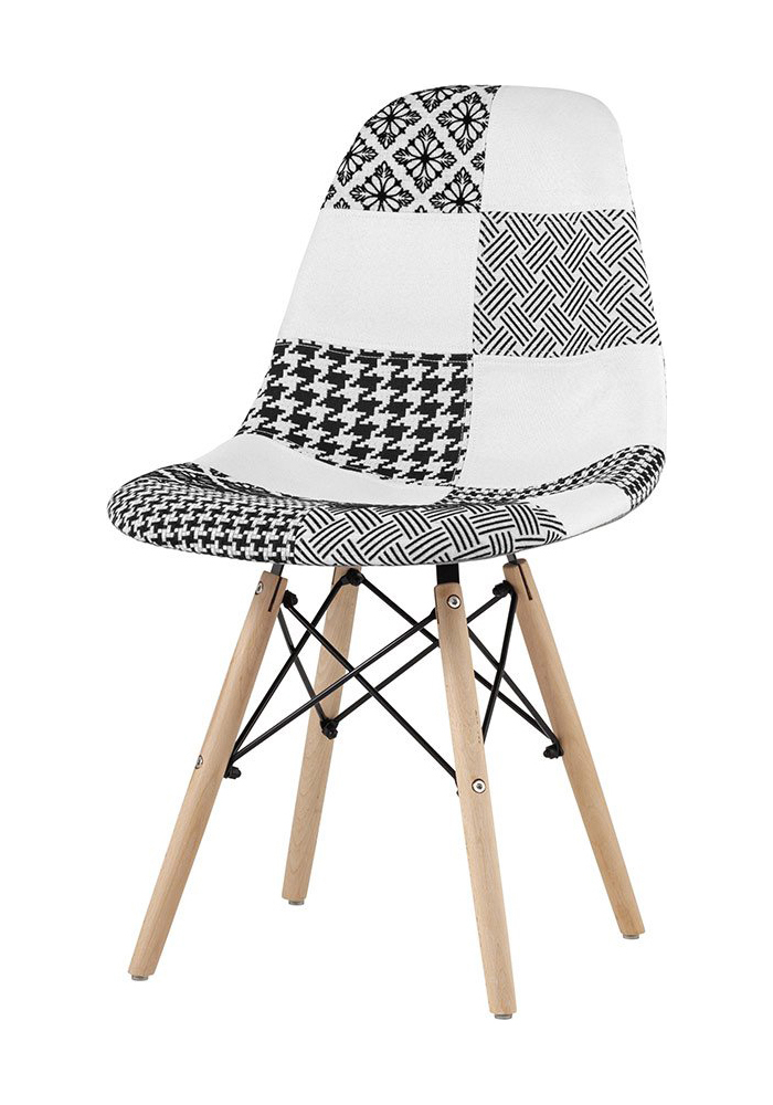 

Стул Hoff Eames, черно-белый, Eames