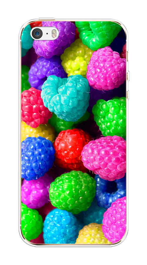 

Чехол на Apple iPhone 5/5S/SE "Леденцовая малина", 10350-1