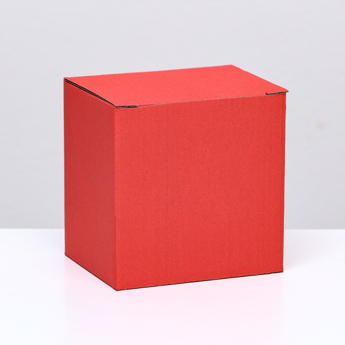 

Коробка под кружку, без окна, красная 12 х 9,5 х 12 см (10 шт)