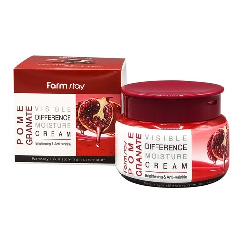Купить FarmStay Крем для лица увлажняющий с гранатом - Pomegranatе visible difference moisture cr