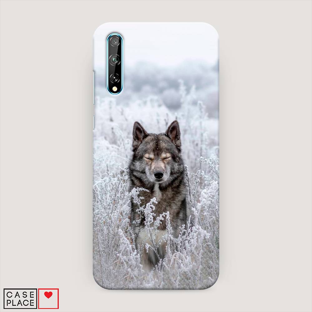 

Чехол Awog "Волк в поле" для Huawei Y8p