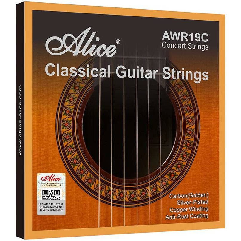 Струны для классической гитары ALICE AWR19CJ-H натяжение Hard
