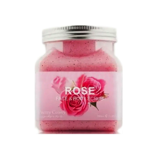 

Скраб для тела и лица Pretty Cowry ROSE с экстрактом Розы 350мл, 207649