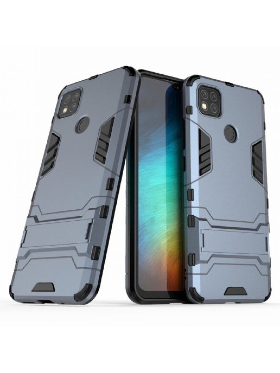 

Чехол Iron для смартфона Xiaomi Redmi 9C синий