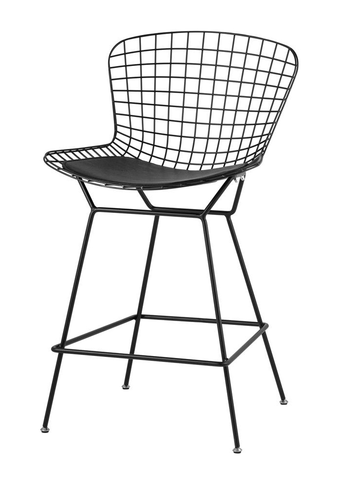 

Полубарный стул Hoff Bertoia 80511566, черный, Bertoia