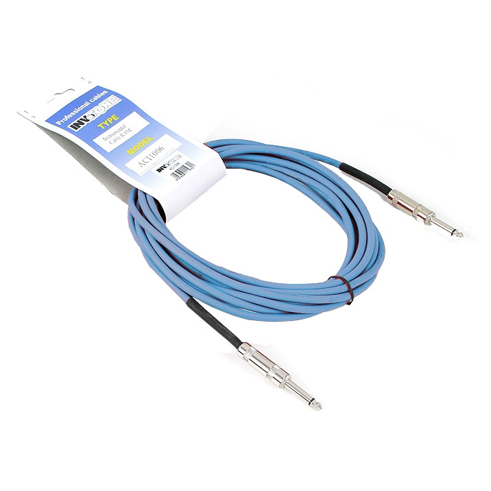 Invotone ACI1005B - инструментальный кабель 63 mono Jack-63 mono Jack 5 м синий 1244₽