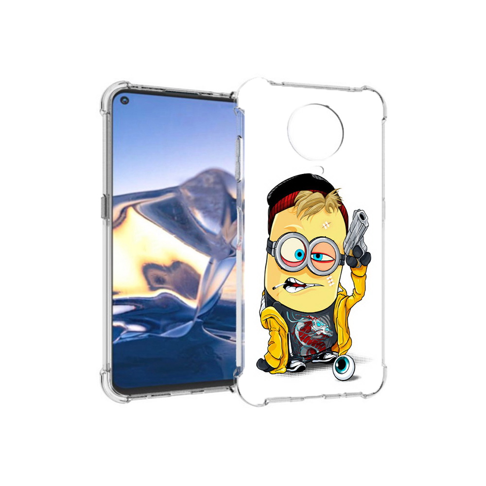 

Чехол MyPads Tocco для Nokia G10 миньон бандит (PT171673.98.475), Tocco