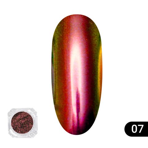 

Втирка для ногтей Global Fashion Chameleon powder Fine 07