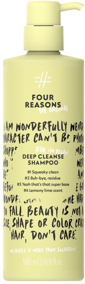 фото Шампунь для глубокой очистки four reasons original deep cleanse shampoo 500 мл