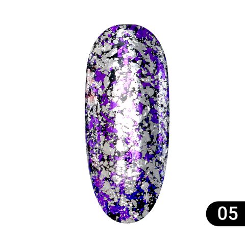 

Втирка для ногтей Diamond Foil Global Fashion 05