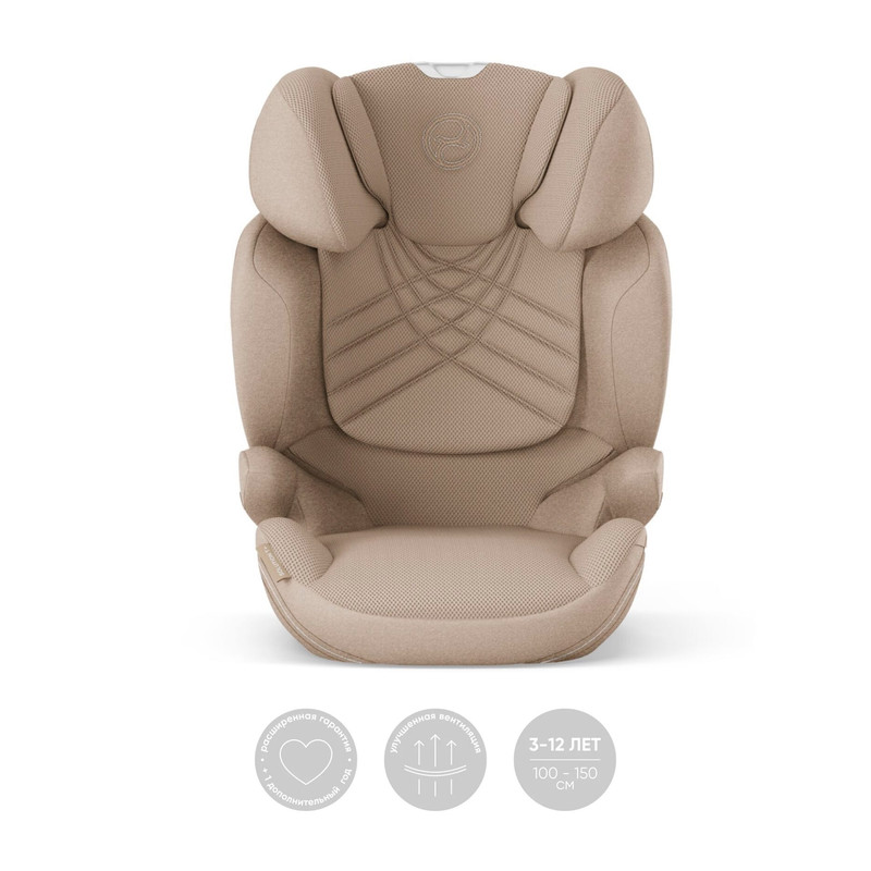 

Автокресло Cybex Solution T i-Fix 3-12л, Cozy Beige Plus, Бежевый, Solution T i-Fix
