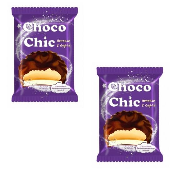 

Печенье Любинский кондитер Choco Chic с суфле 450 г