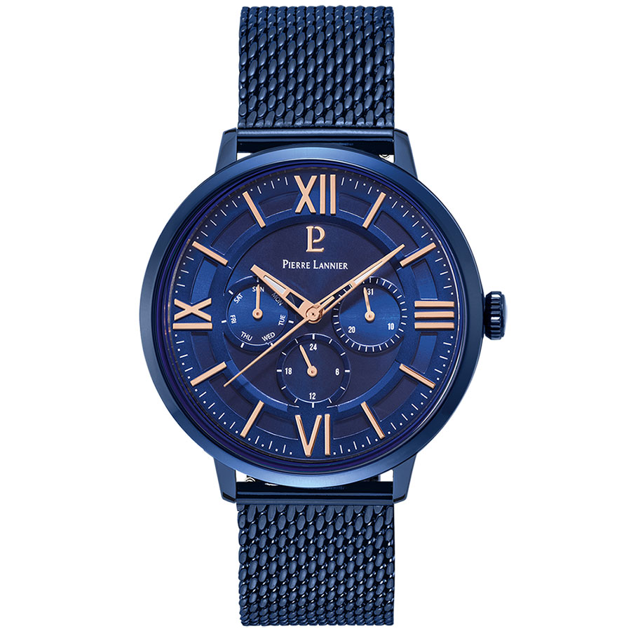 фото Наручные часы мужские pierre lannier 255f466 синие