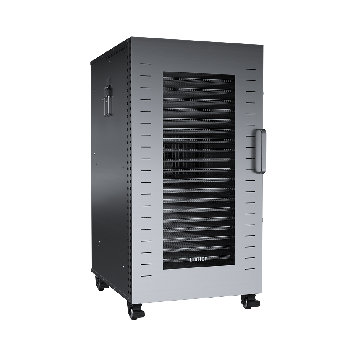 Сушилка для овощей и фруктов Libhof FDT-22 серебристая