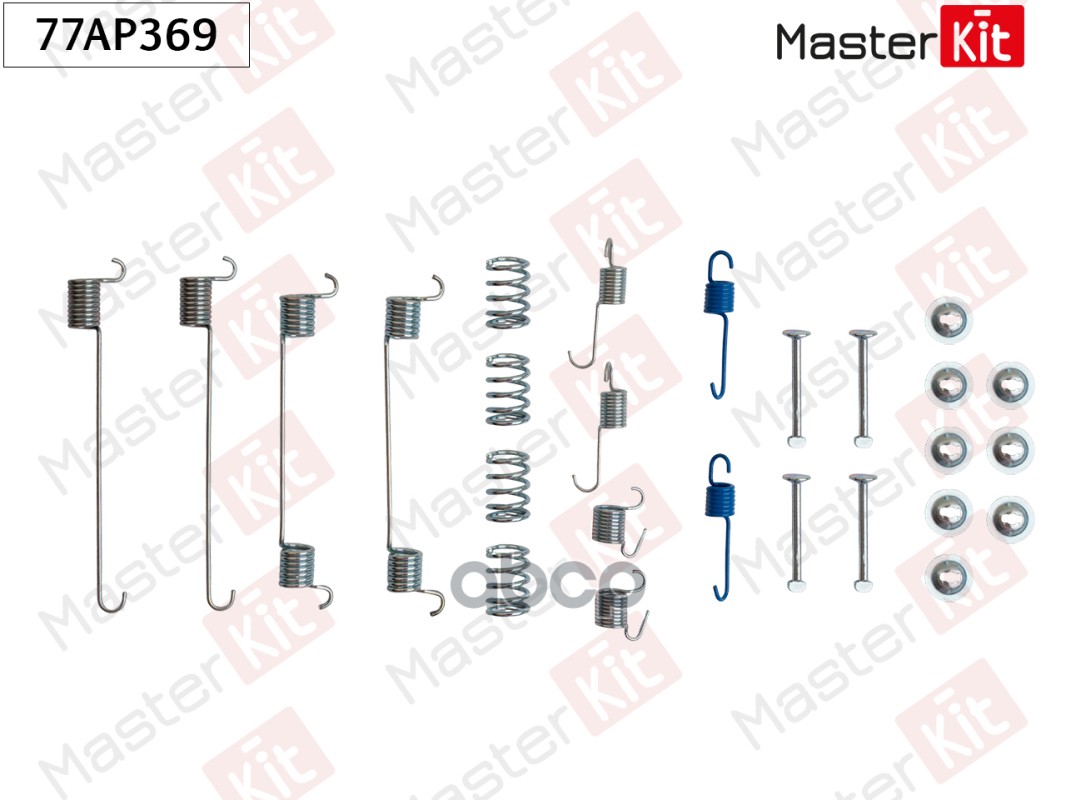 

Комплект установочный барабанных колодок Mazda DEMIO (DW) 1996 - 2003 77AP369