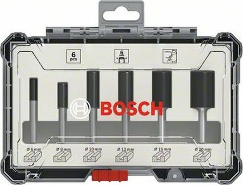 Набор фрез Bosch по дереву 6 шт, 2607017465 технические набор пинцетов курс