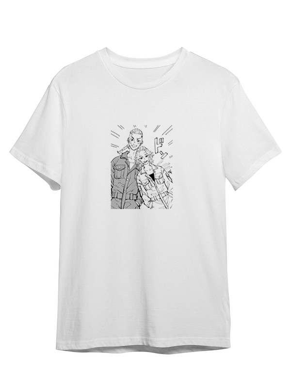 

Футболка унисекс СувенирShop Аниме Токийские мстители /Tokyo Revengers 2 белая 2XL (52-54), Белый, Аниме "Токийские мстители / Tokyo Revengers" 2