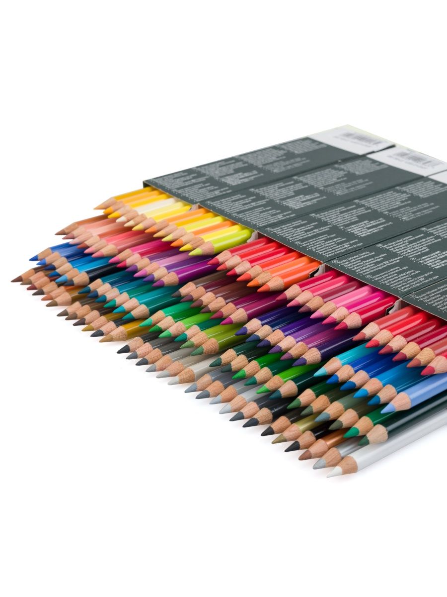 

Комплект карандашей Faber-Castell Polychromos 120 цветов + Ластик-клячка, Зеленый, Комплект карандашей 120 цветов Faber Castell Polychromos