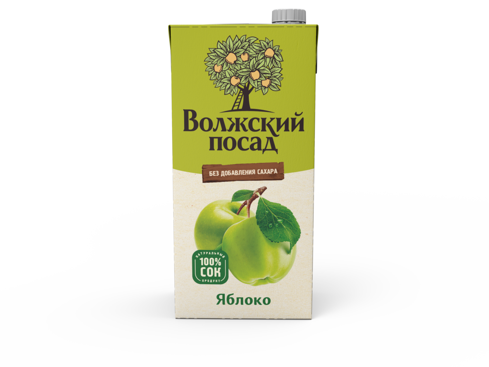 

Сок Волжский посад Яблоко 2 л