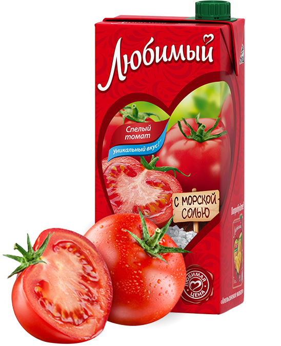 

Напиток Любимый спелый томат 0,95 л