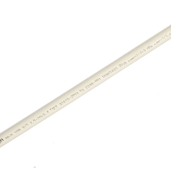 

Труба PRO AQUA PP-R SDR 6 PN20 белая 2 м d-20 мм PA10208P