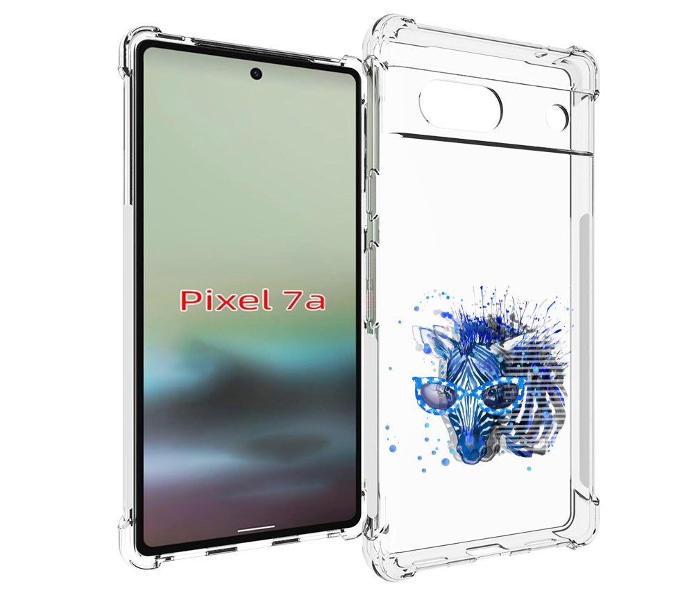 

Чехол MyPads расплывчатая зебра для Google Pixel 7A, Tocco