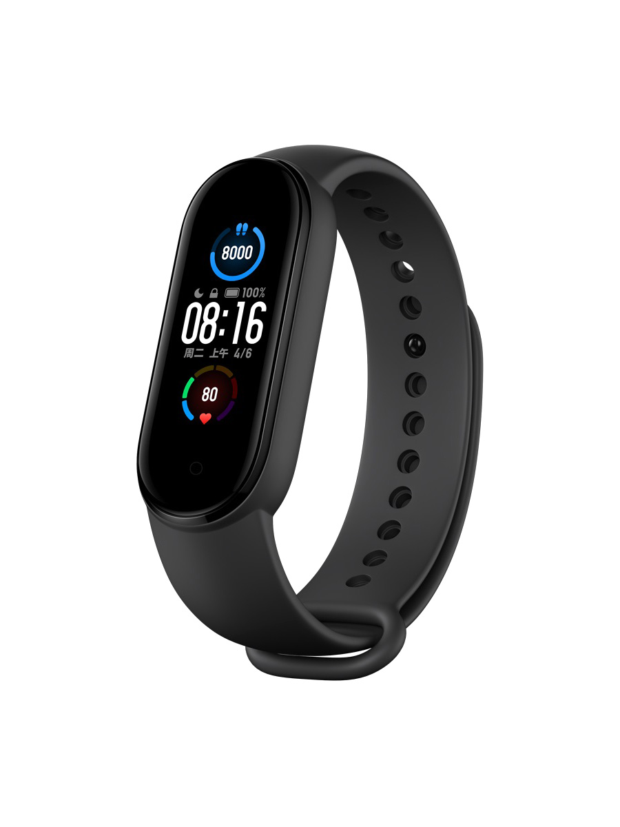 

Ремешок Zibelino для Mi Band 5 (черный), ZBS-XIMB5