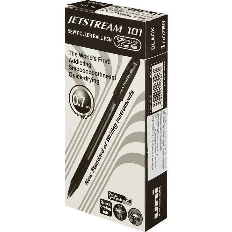 

Ручка шариковая Uni Jetstream SX-101 0,7мм синий, упаковка из 12 штук