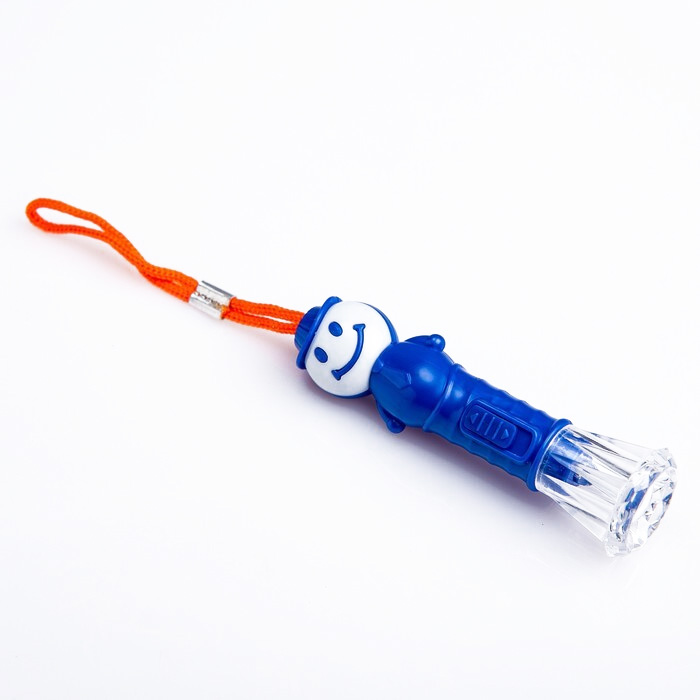 

Фонарь ручной "Человечек", 1 LED, 2.2 х 8.2 см, микс, Человечек
