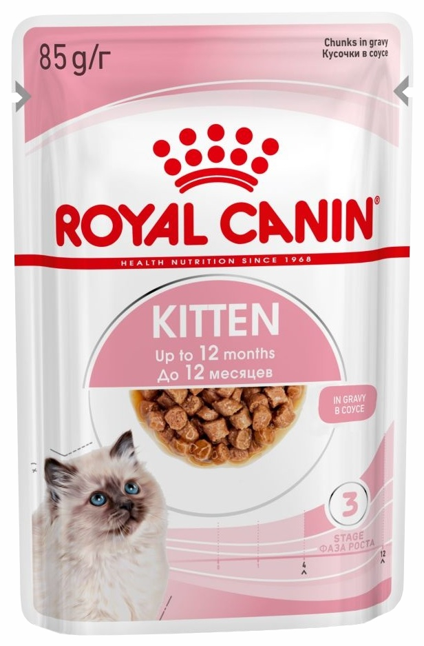 фото Влажный корм для котят royal canin kitten instinctive, 24шт по 85 г