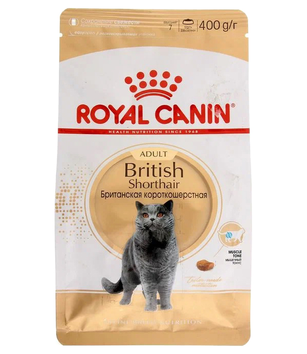 фото Сухой корм для кошек royal canin british shorthair птица 400 г