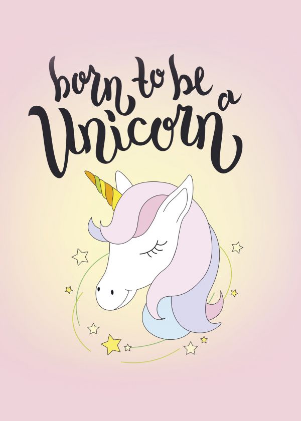 

Тетрадь общая в клетку Эксмо Born to be a unicorn, 48 л., 1 шт.
