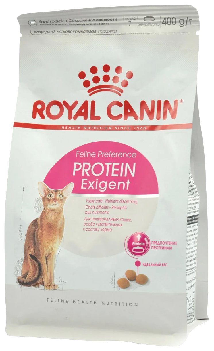 фото Сухой корм для кошек royal canin exigent protein preference, 400 г