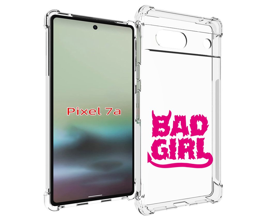 Чехол MyPads плохая девочка для Google Pixel 7A