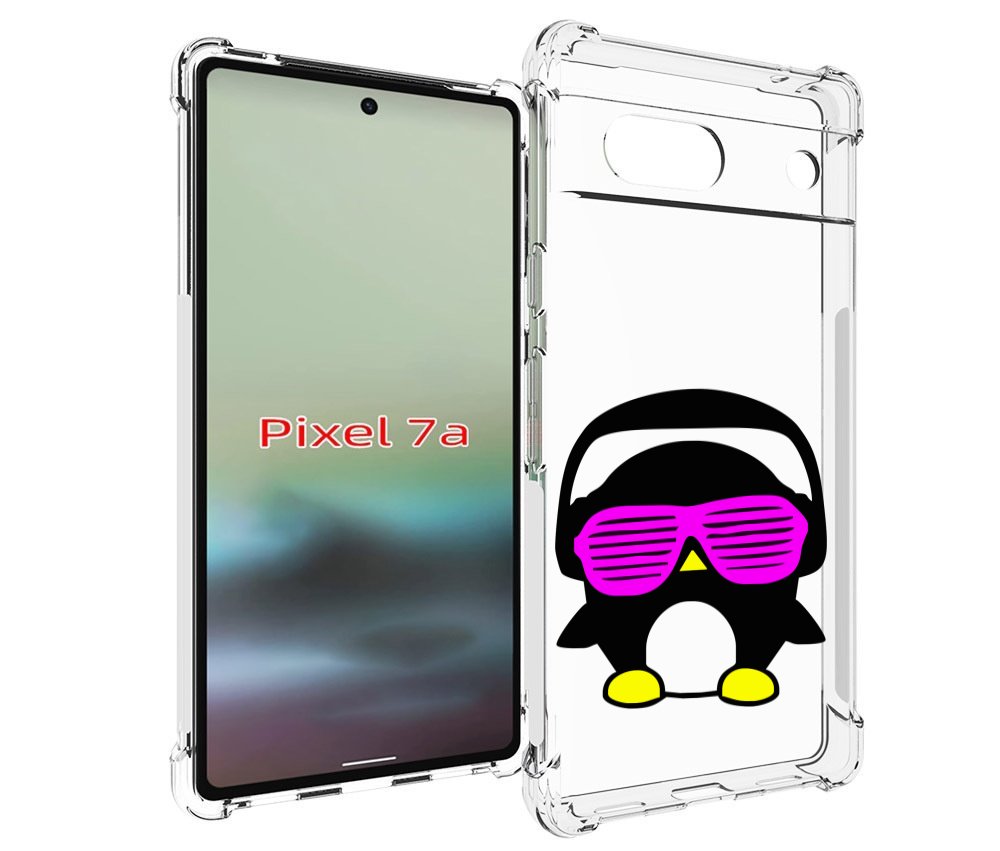 

Чехол MyPads пингвин для Google Pixel 7A, Tocco
