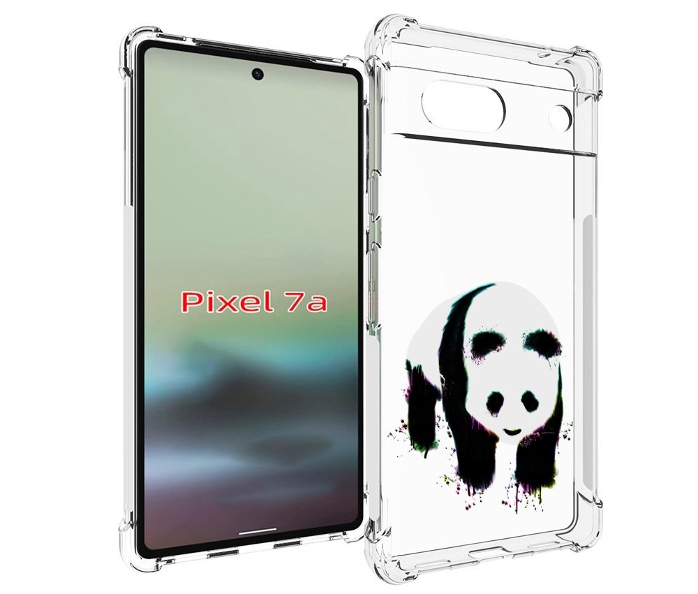 

Чехол MyPads панда в акварели для Google Pixel 7A, Tocco