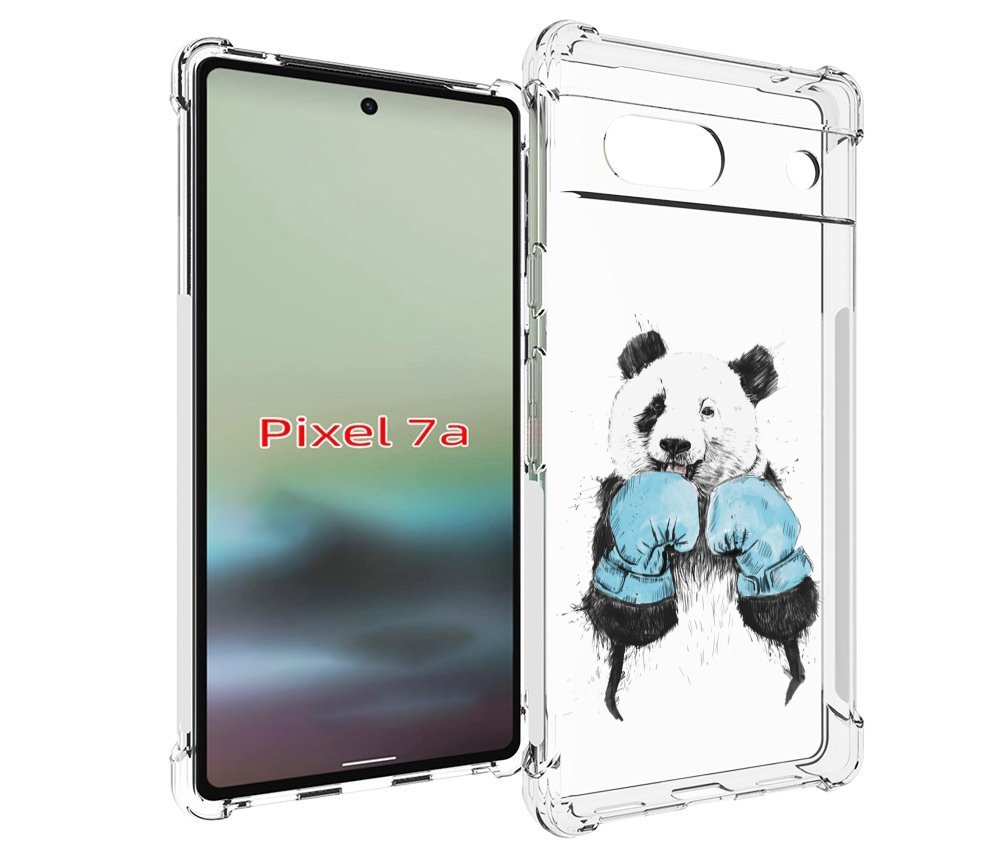 

Чехол MyPads панда боксер для Google Pixel 7A, Tocco