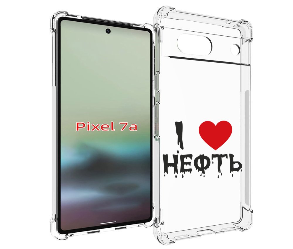

Чехол MyPads нефть для Google Pixel 7A, Tocco