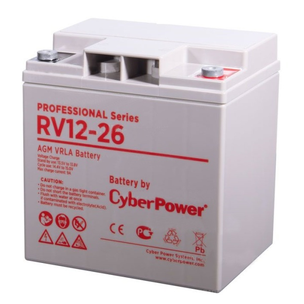 Батарея аккумуляторная для ИБП CyberPower Professional series RV 12-26