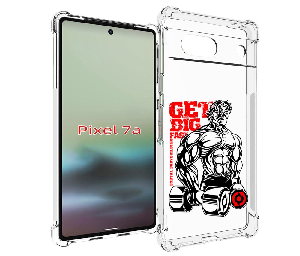 

Чехол MyPads накаченное тело для Google Pixel 7A, Tocco