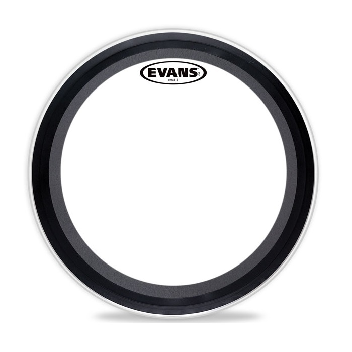 

Пластик для бас-барабана EVANS BD22EMAD2 22" EMAD Bass head двойной, Белый;черный, BD22EMAD2