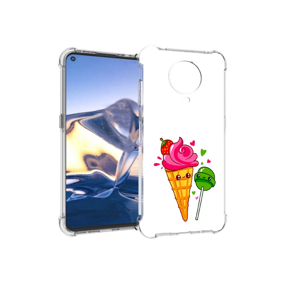 

Чехол MyPads Tocco для Nokia G10 Вкусняшки (PT171673.98.45), Tocco