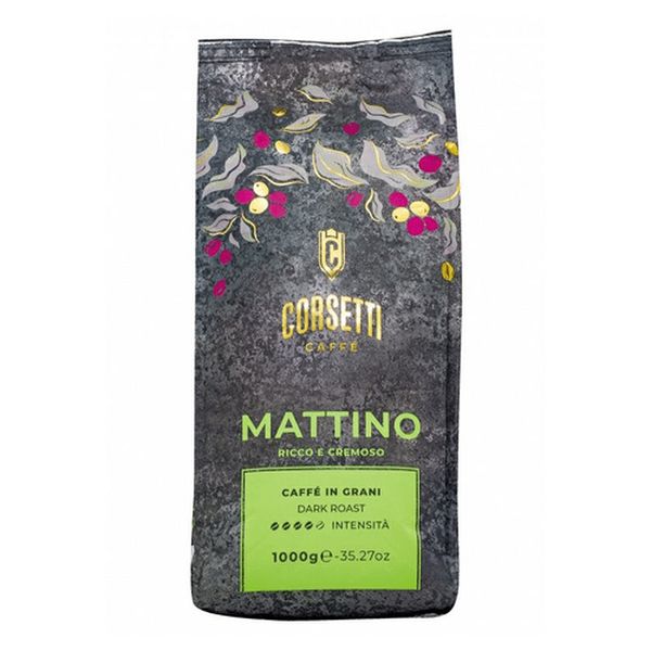 Кофе Corsetti Mattino Arabica в зернах 1 кг