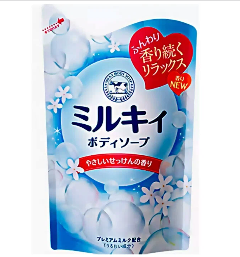 Мыло-пенка для тела с ароматом цветочного мыла Milky Body Soap 480 мл